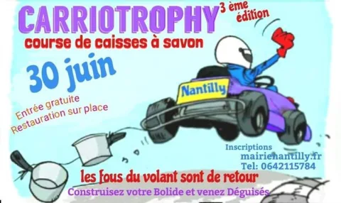 Affiche de Course de caisses à savon de Nantilly