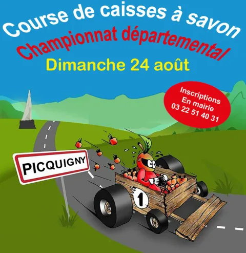Affiche de Course de caisses à savon de Picquigny