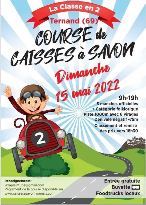 Affiche de Course de caisses à savon de Ternand