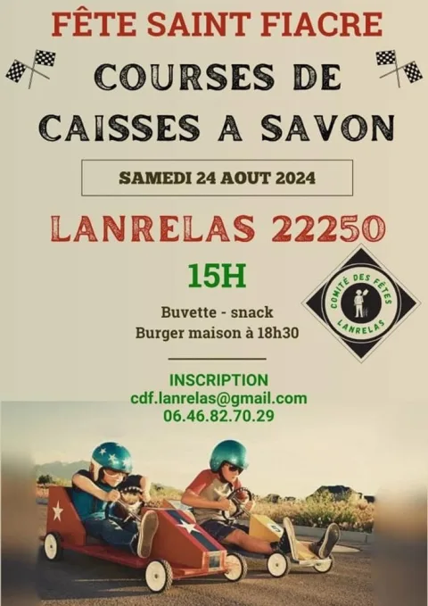 Affiche de Course de caisses à savon de Lanrelas