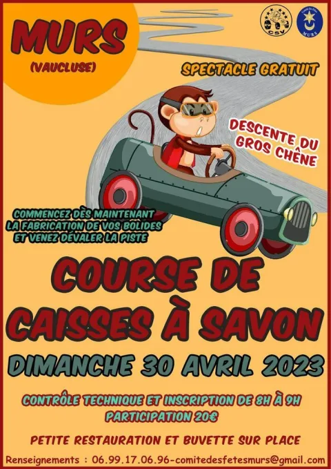 Affiche de Course de caisses à savon de Murs