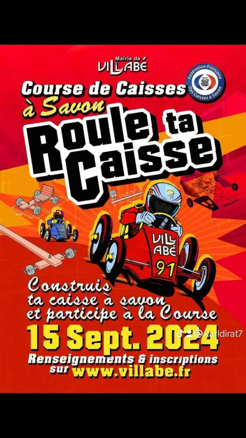 Affiche de Course de caisses à savon de Villabé