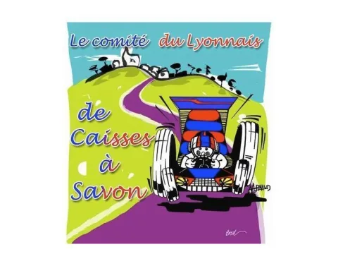 Affiche de Course de caisses à savon de Chevinay