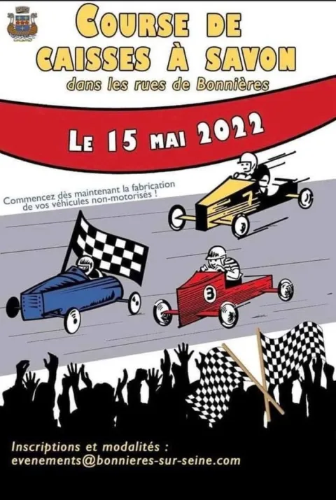 Affiche de Course de caisses à savon de Bonnières