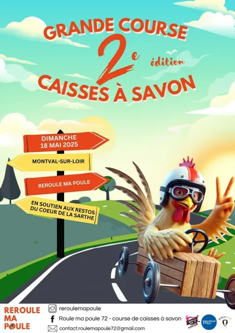 Affiche de Course de caisses à savon de Montval-sur-Loir