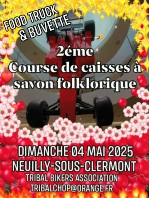 Affiche de Course de caisses à savon de Neuilly-sous-Clermont