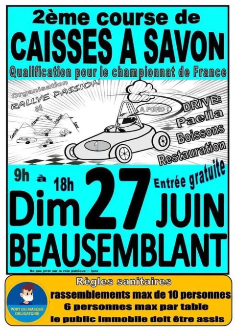 Affiche de 2e Course de caisses à savon de Beausemblant