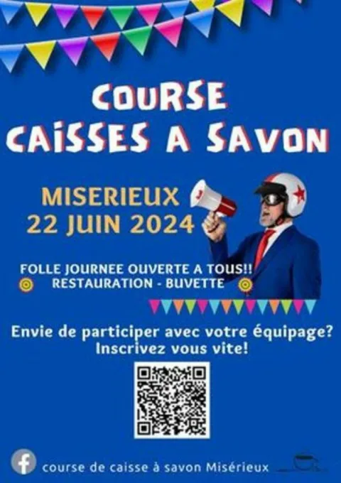 Affiche de Course de caisses à savon de Misérieux
