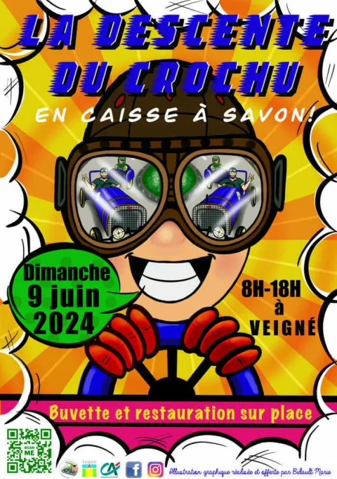 Affiche de Course de caisses à savon de Veigné
