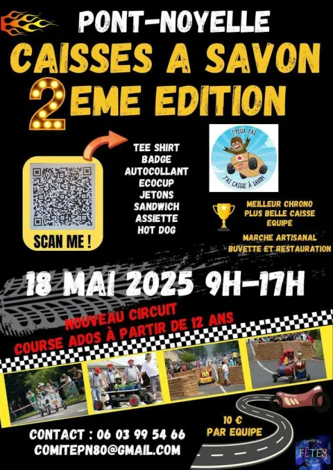 Affiche de Course de caisses à savon de Pont-Noyelles