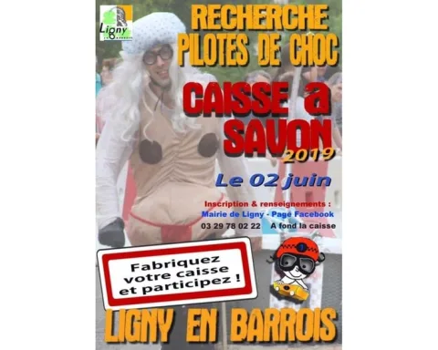 Affiche de Course de caisses à savon de Ligny-en-Barrois