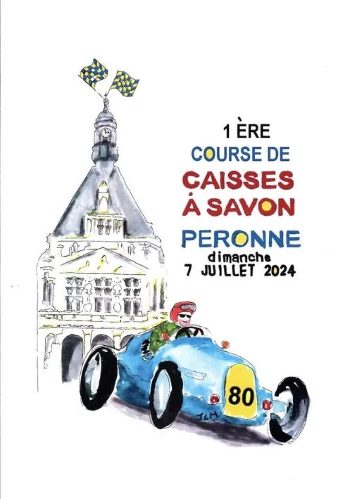 Affiche de Course de caisses à savon de Péronne