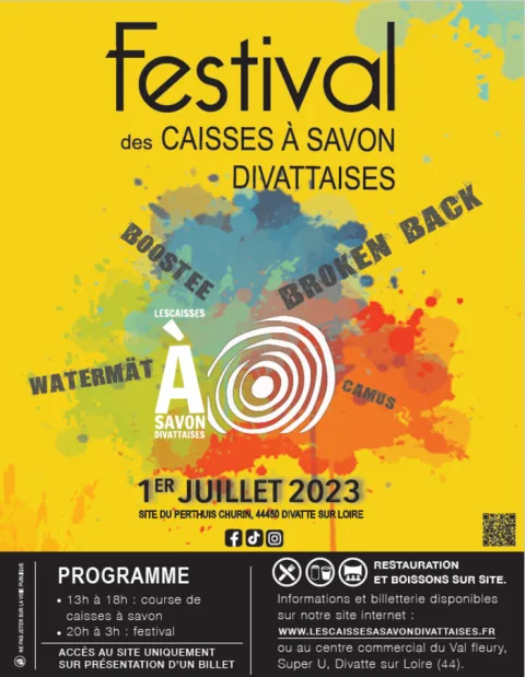 Affiche de Festival des Caisses à Savon Divattaises – Divatte-sur-Loire