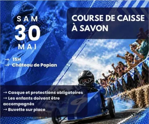 Affiche de Course de caisses à savon de Popian