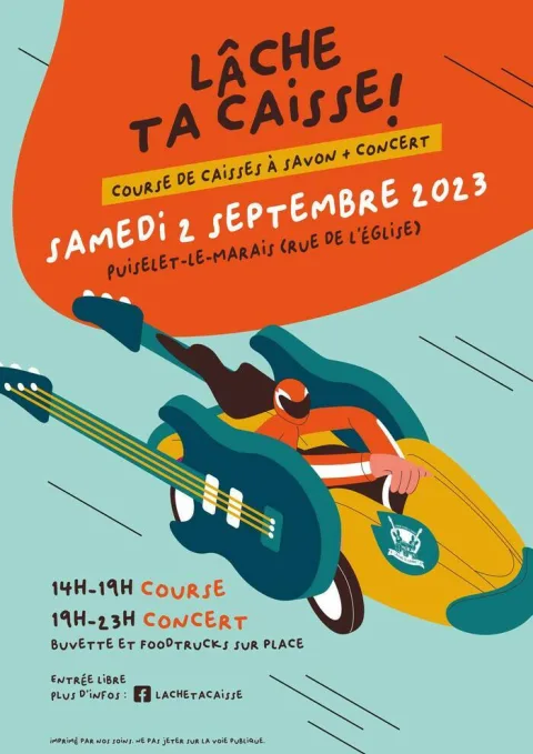 Affiche de Course de caisses à savon de Puiselet-le-Marais